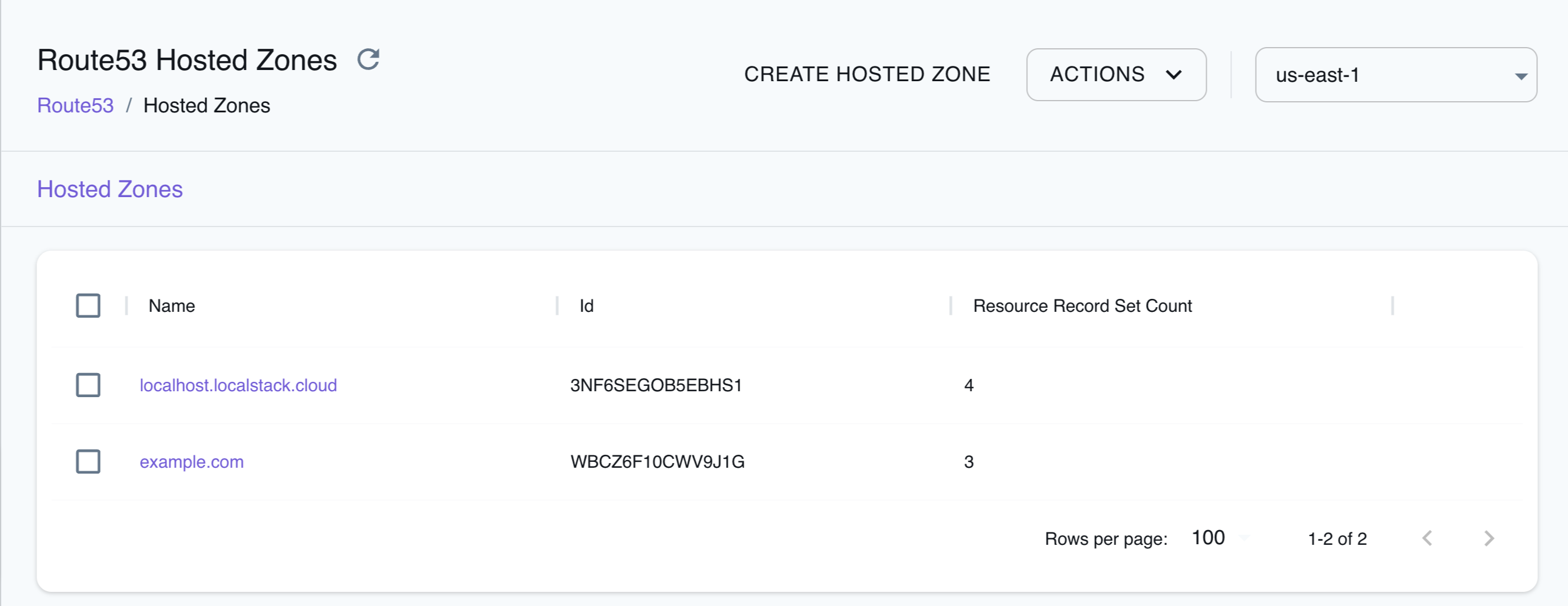 Route53 Resource Browser